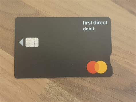 first direct debit card not working